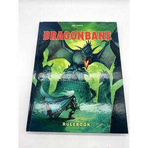 Free League Publishing Dragonbane Rulebook D20‎ Roleplaying Game Hardcover Book
